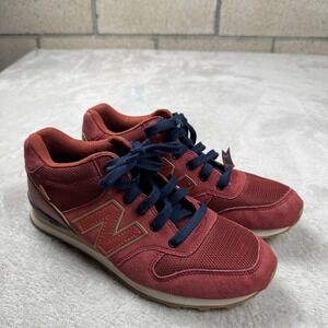New Balance Red and Navy Athletic Shoes